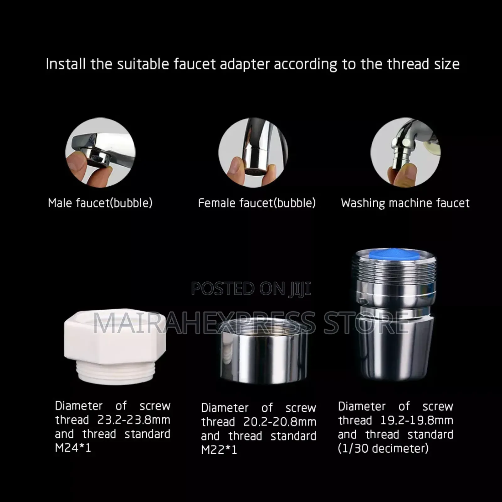 Dental Flosser Faucet Oral Irrigator Teeth Cleaning Machine