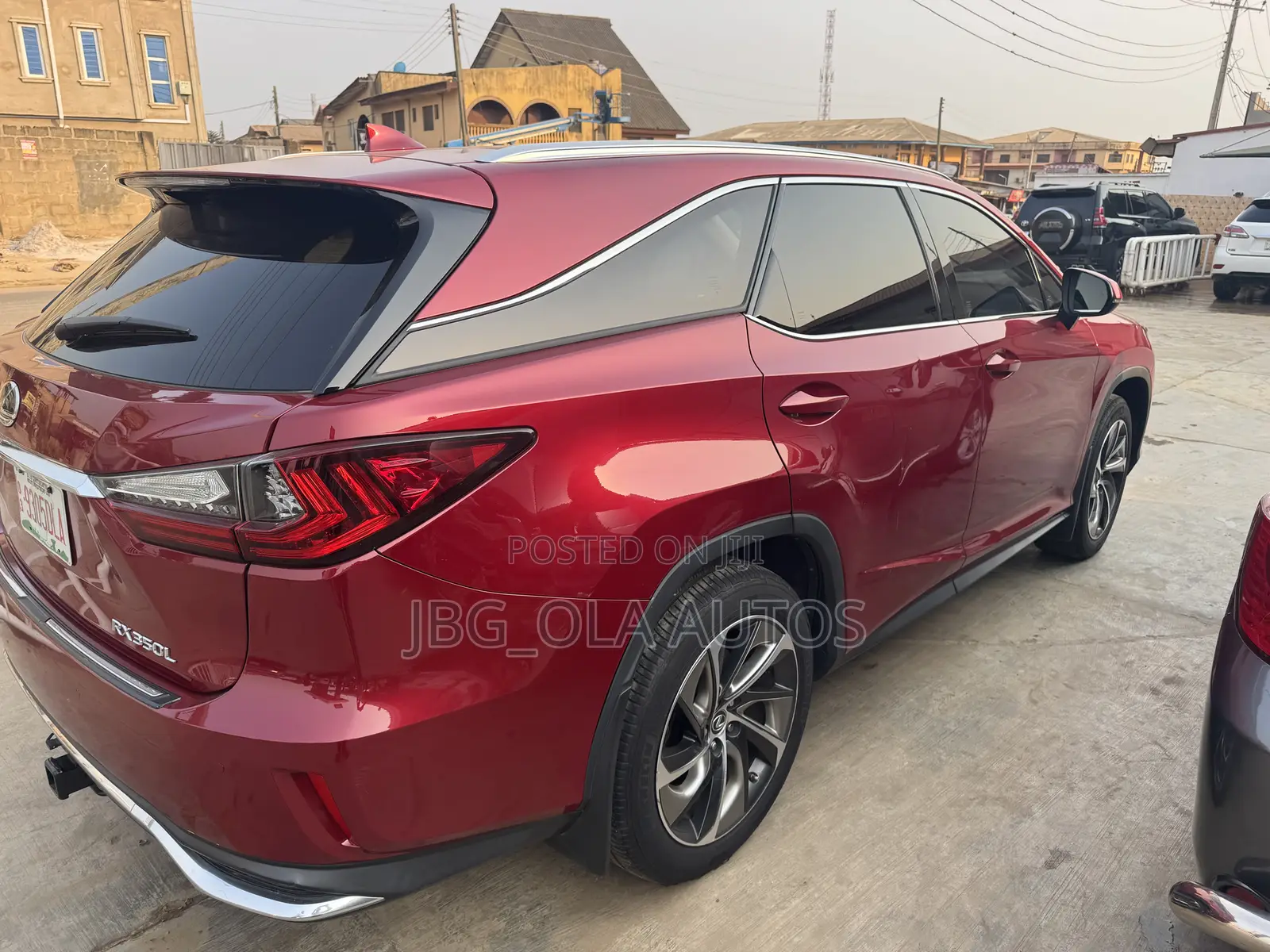 Lexus RX 350L Luxury FWD 2018 Red