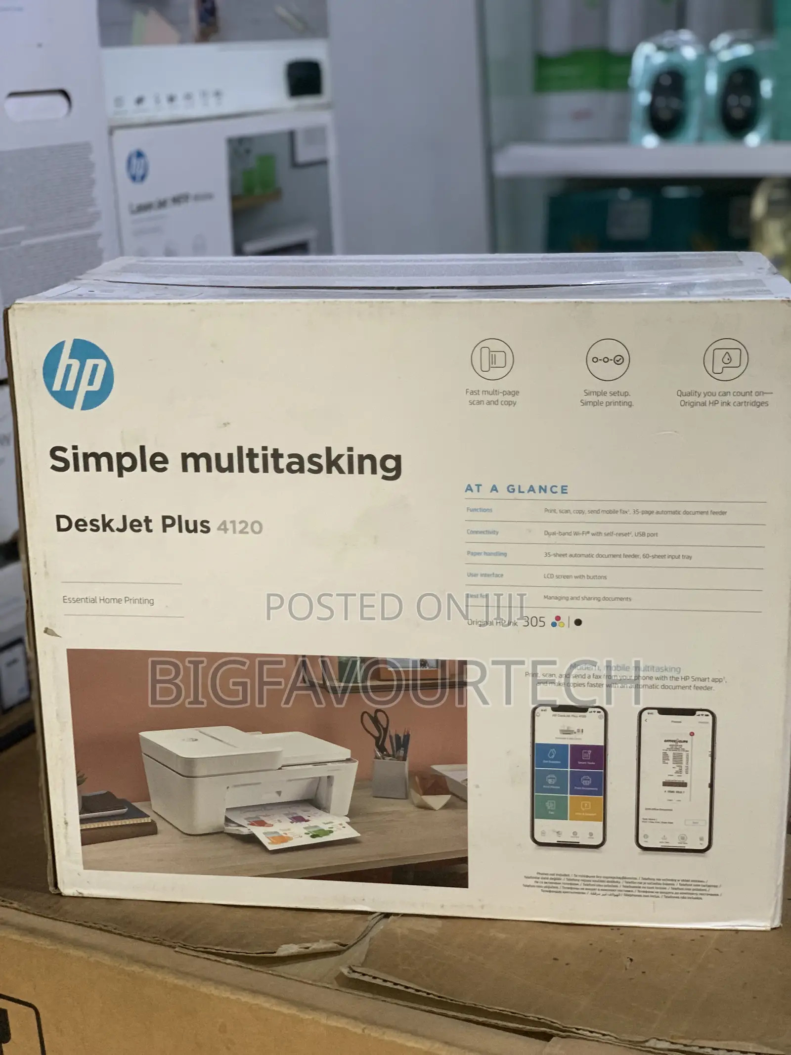 HP Deskjet Plus 4120 All-in-One Printer