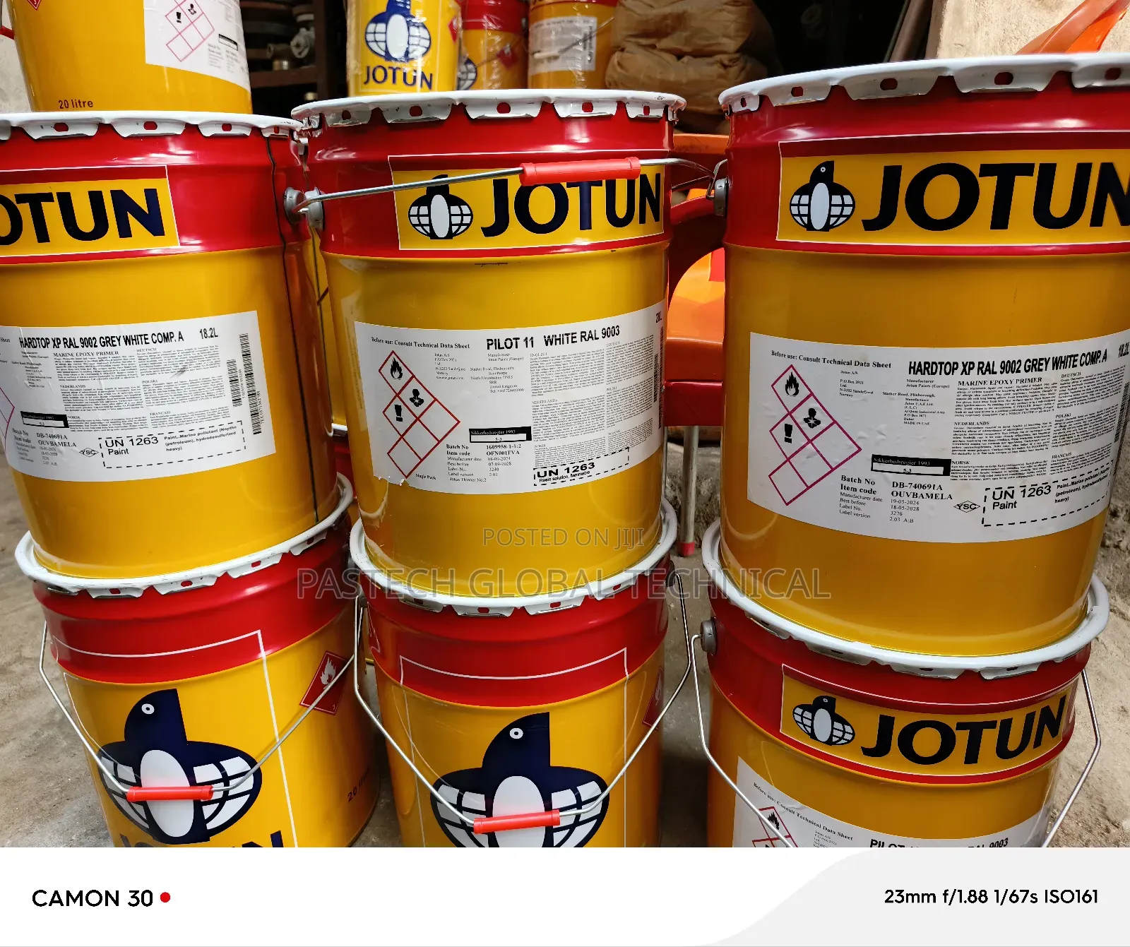 Jotun Hardtop XP RAL 9002 Grey White Comp a/B (20L)