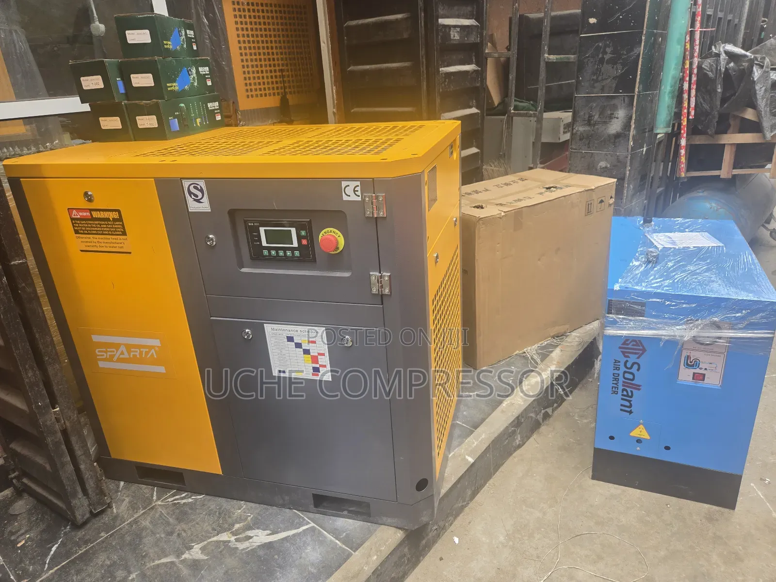 Screw Air Compressor 20hp 15kw