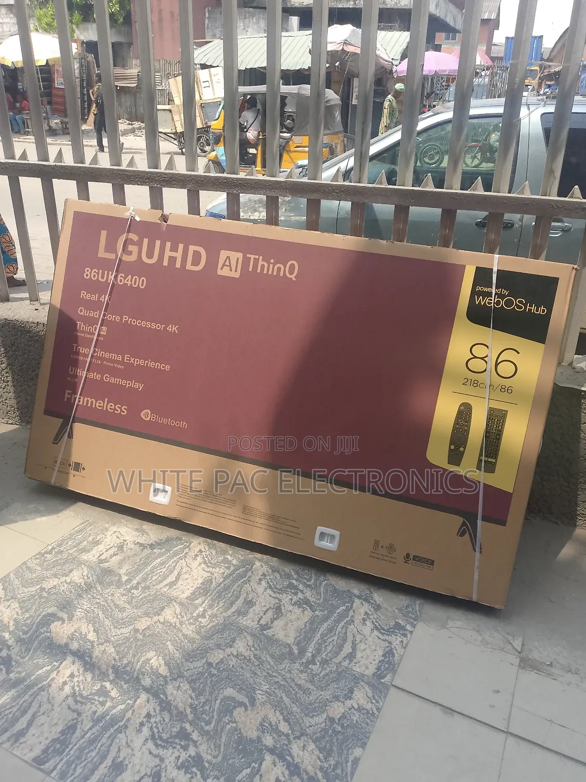 Original >Lg 86"Inch Uhd 4k Webos Smart Tv > Netflix > Youtube > 2 Yrs