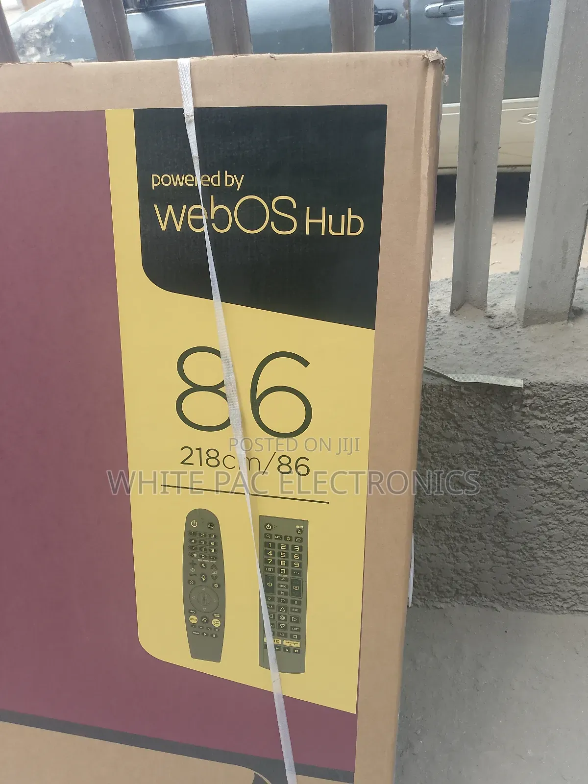 Original >Lg 86"Inch Uhd 4k Webos Smart Tv > Netflix > Youtube > 2 Yrs