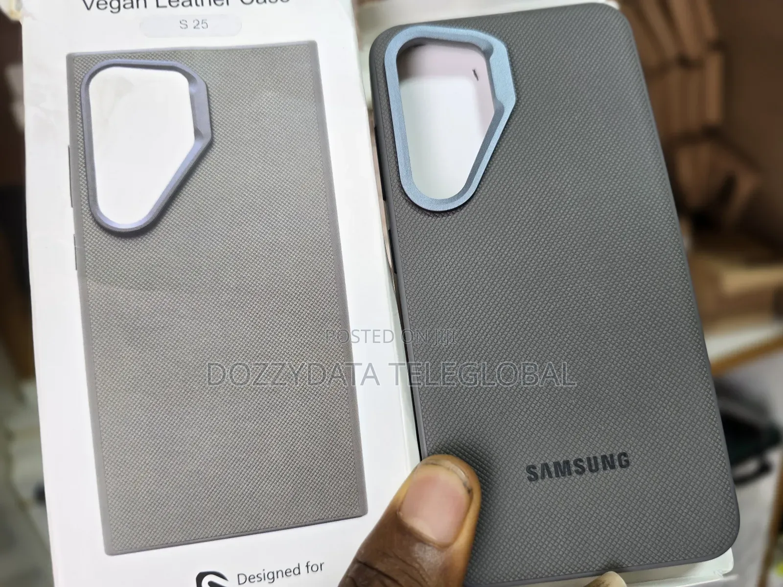 Samsung S25 Vegan Leather Case