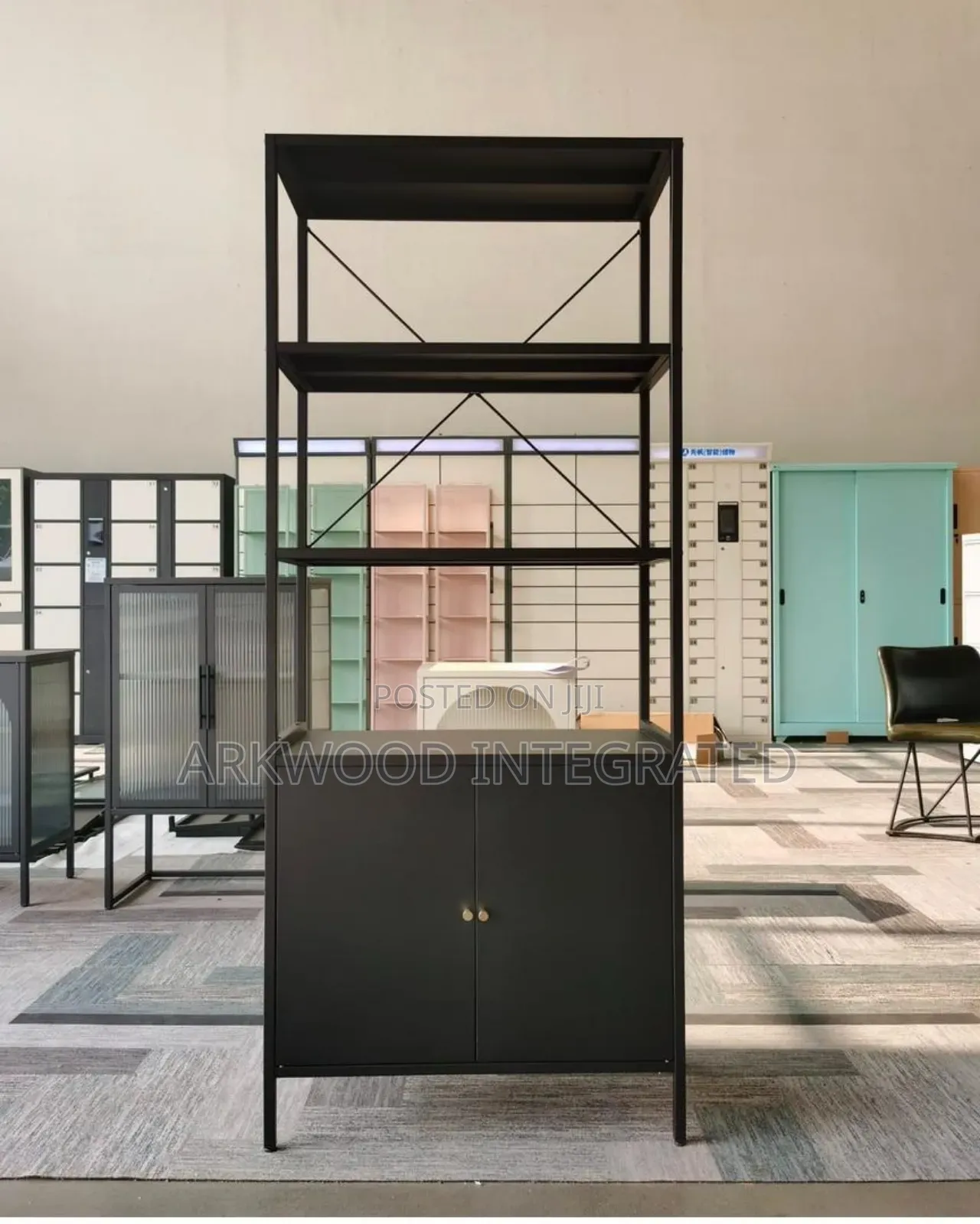 Metal Display Cabinet