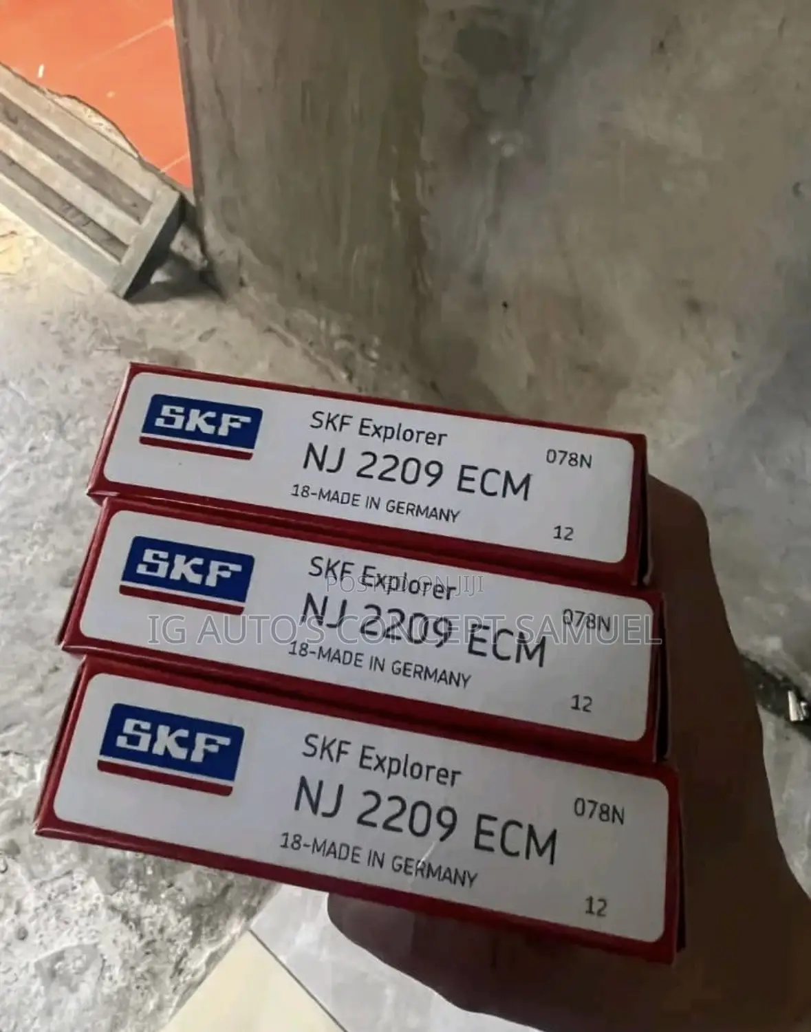 NJ2209ECM SKF Bearing Available