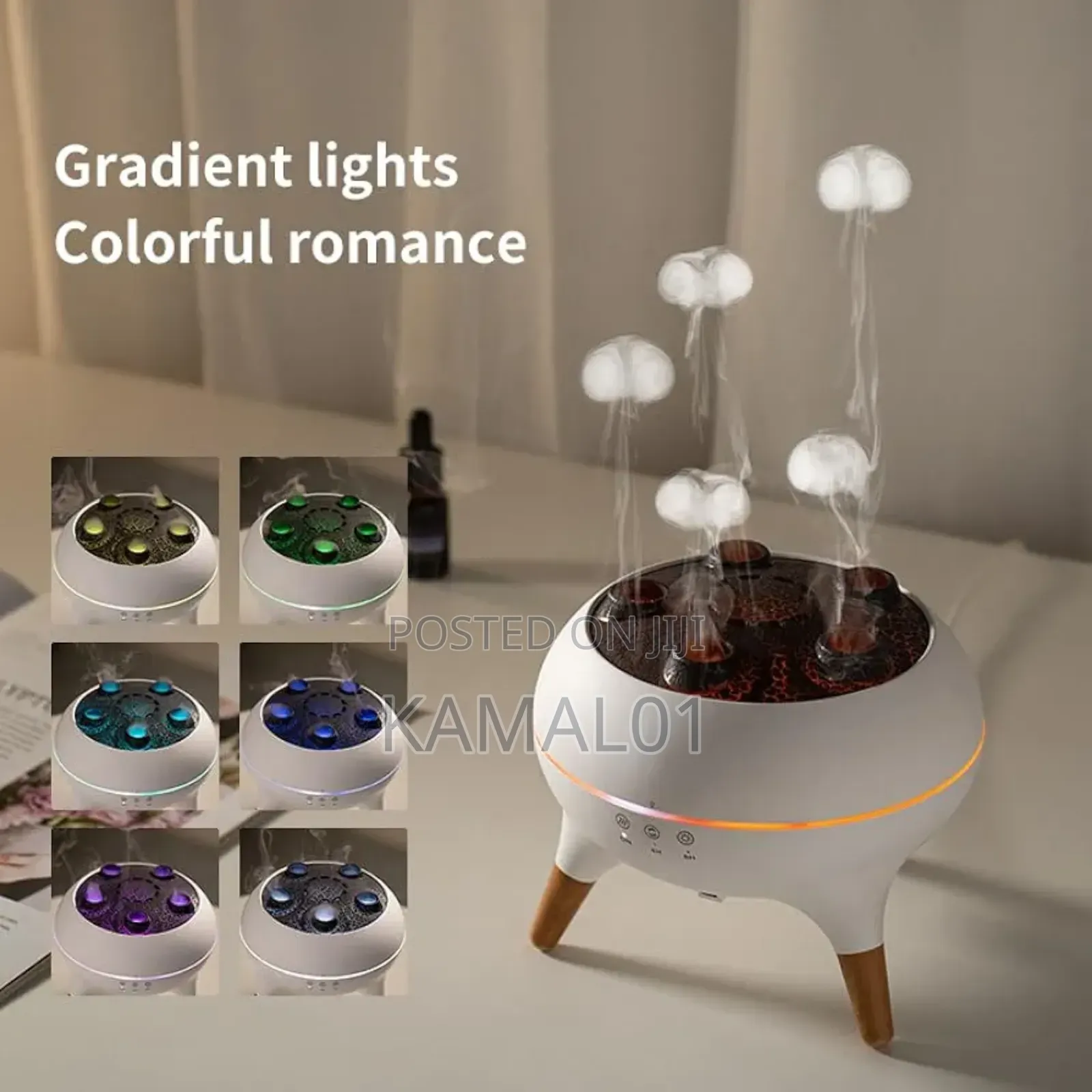 Dynamic Jellyfish Humidifier,250ml Essential Oil Diffuser
