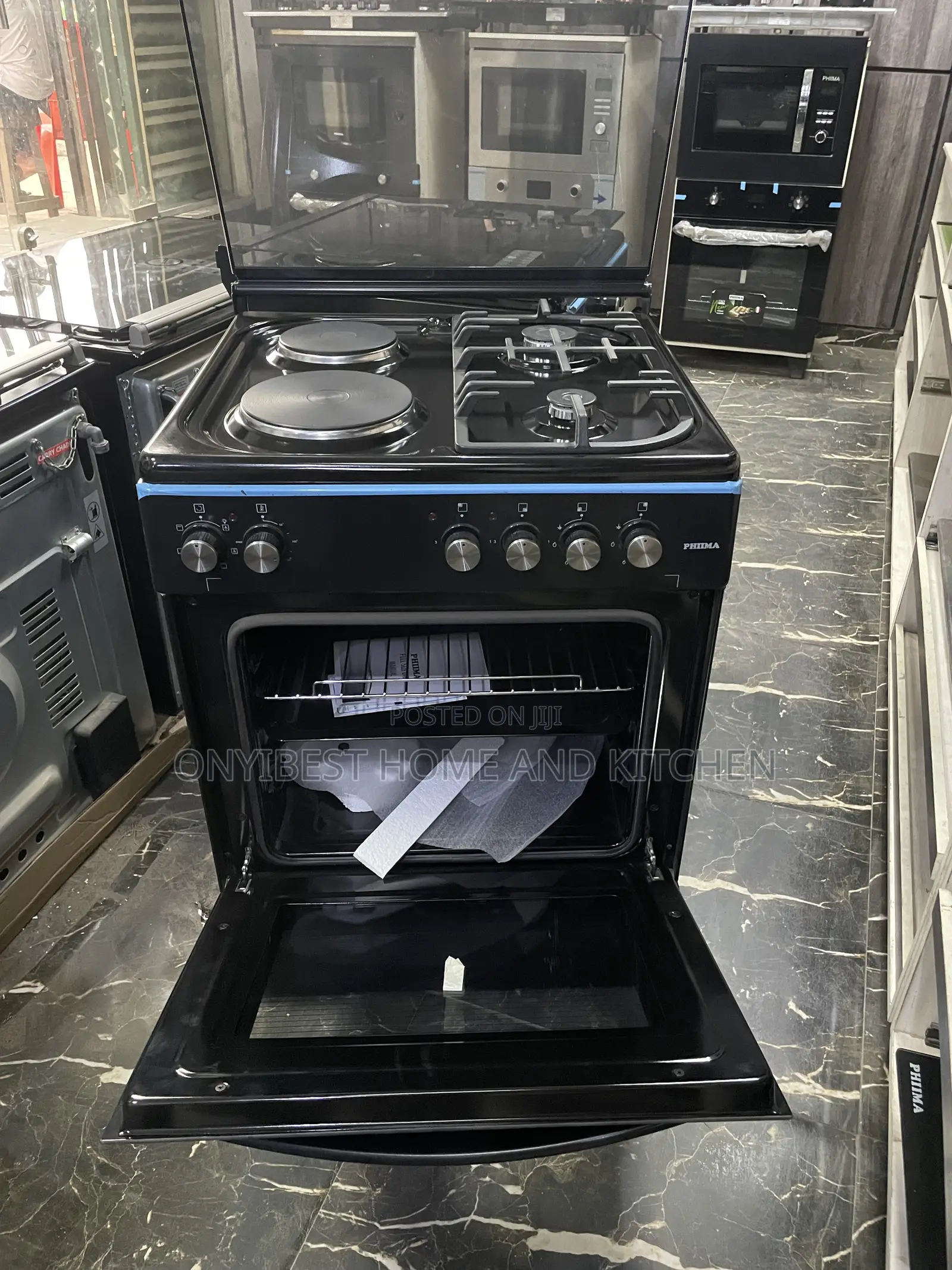 60cm PHIIMA Standing Gas and Electric Cooker