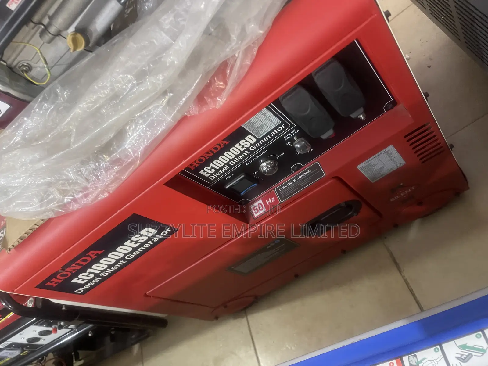 Honda Diesel 10kva Noiseless Generator 100 % Copper Coil