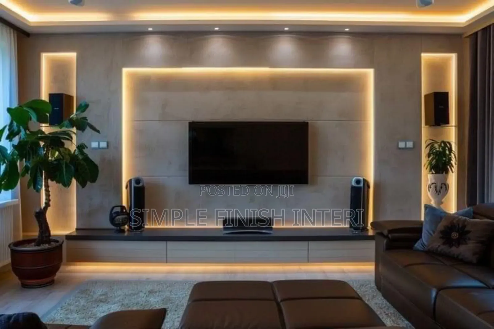 Tv Sand Wood Finish.