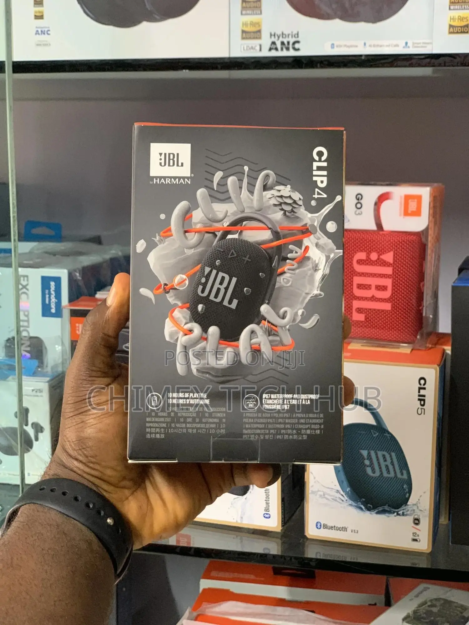 JBL Clip 4 Bluetooth Speaker