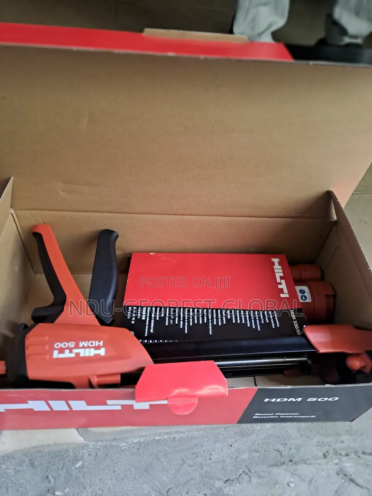 Hilti HDM 500 Manual Dispenser