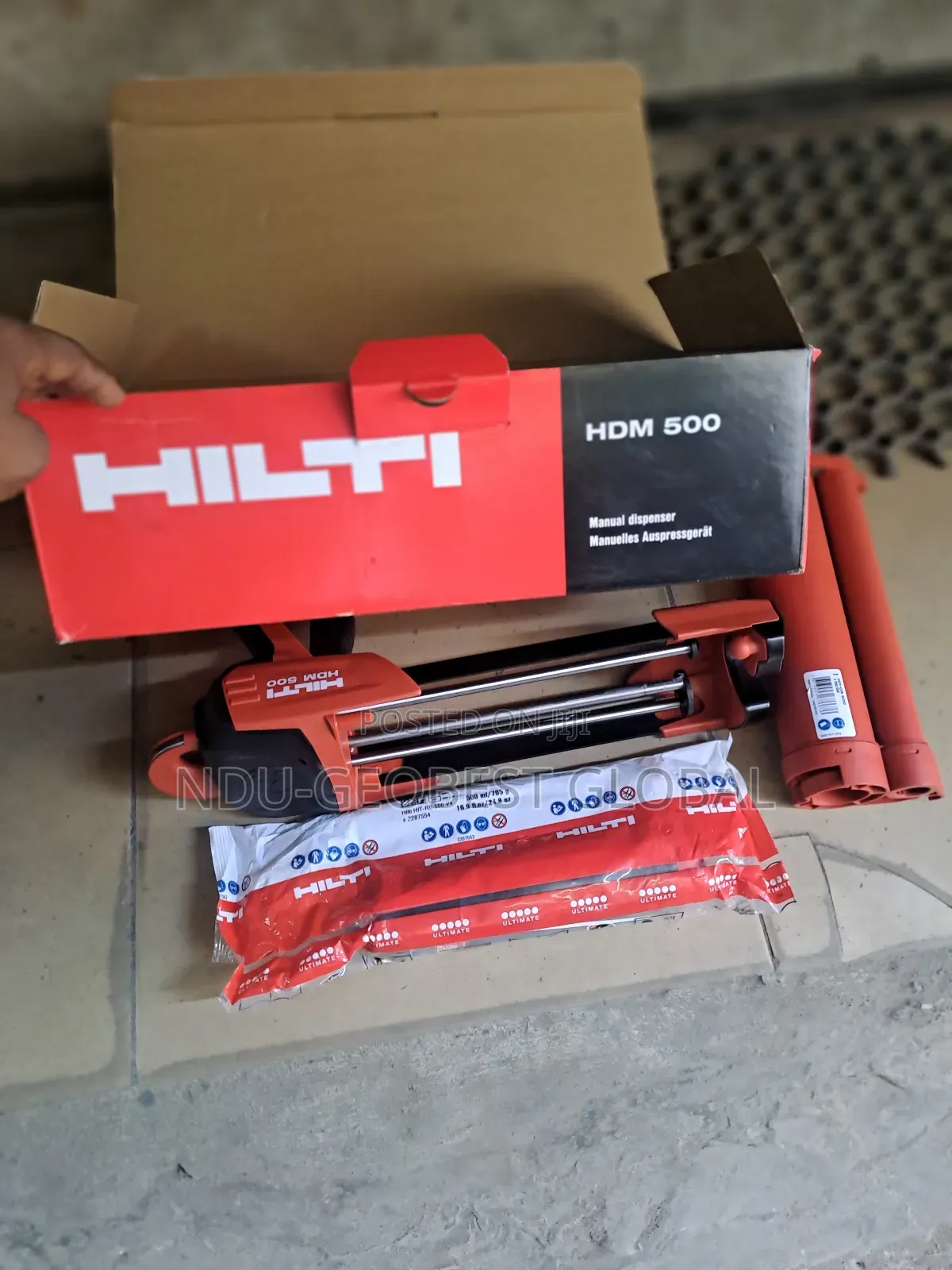 Hilti HDM 500 Manual Dispenser