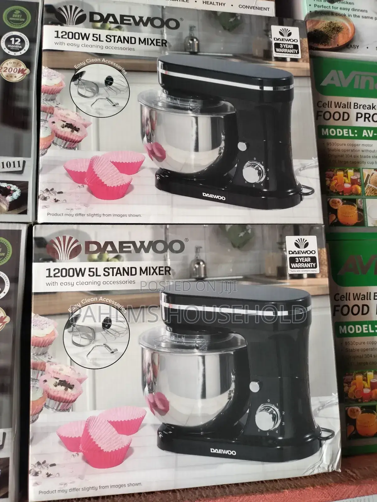 Daewoo 5l Stand Mixer -1200w