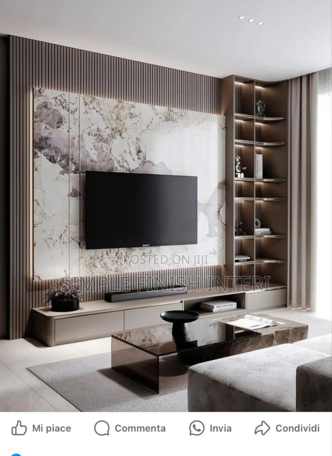 Wooden Tv Stand With Quality Wood