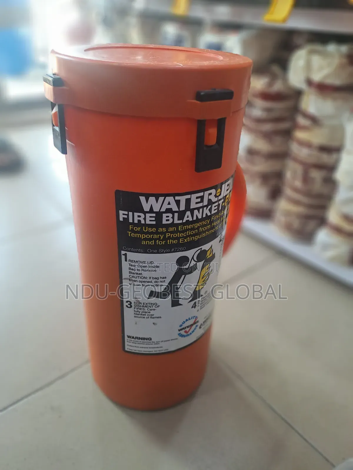 Water Jel Fire Blanket Plus 6'×5 (183 × 152 Cm)