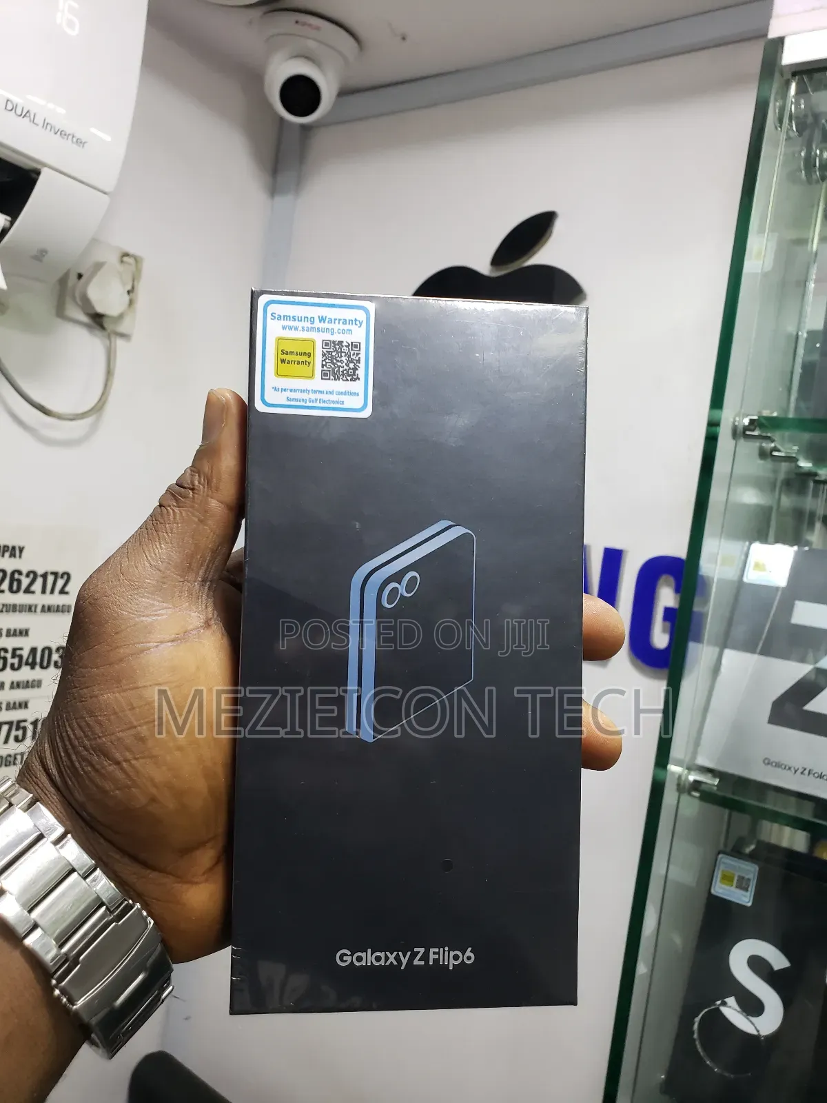 New Samsung Galaxy Z Flip6 256 GB Black
