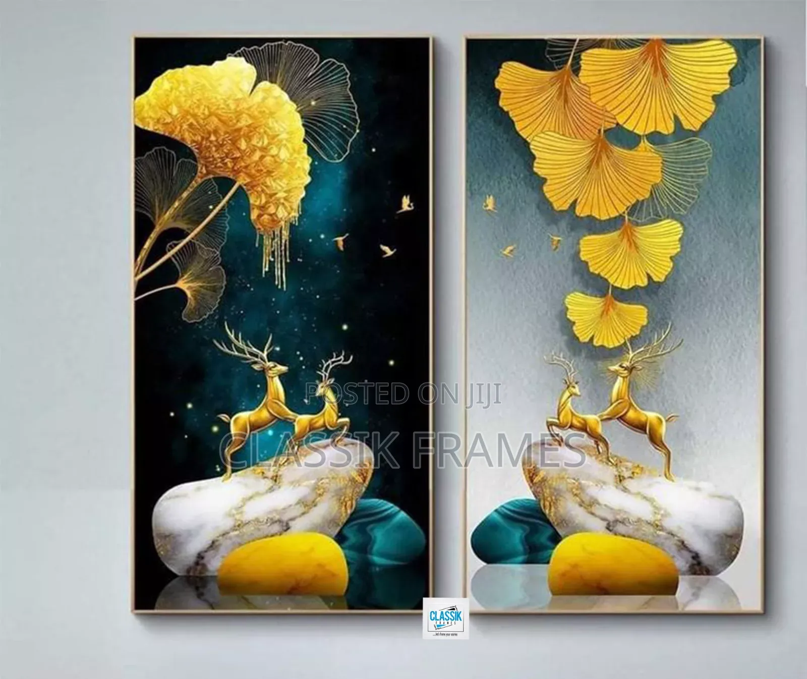 HD Canvas Frame Delliwoodi Gidi Painting Wallart