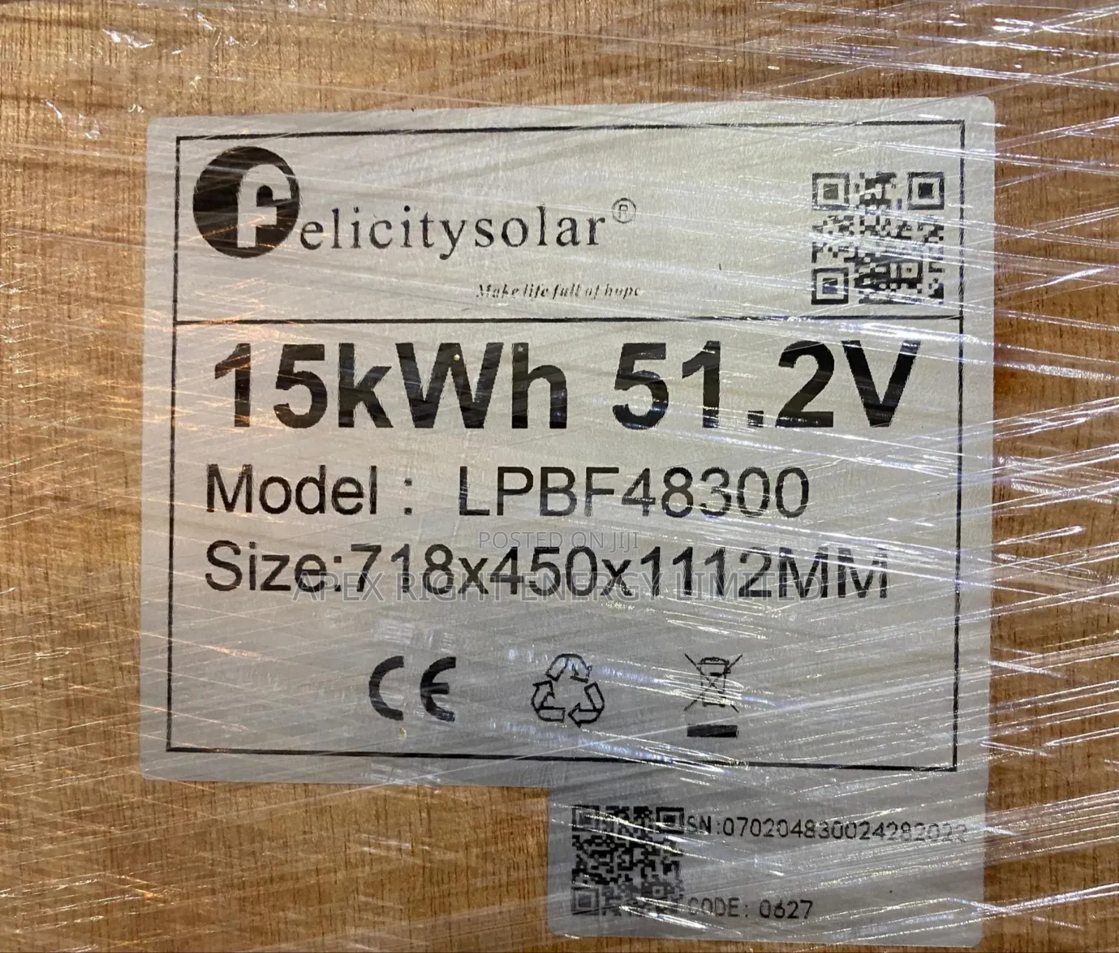 15kwh 51.2volts Felicitysolar Lithium Ion_phosphate Battery