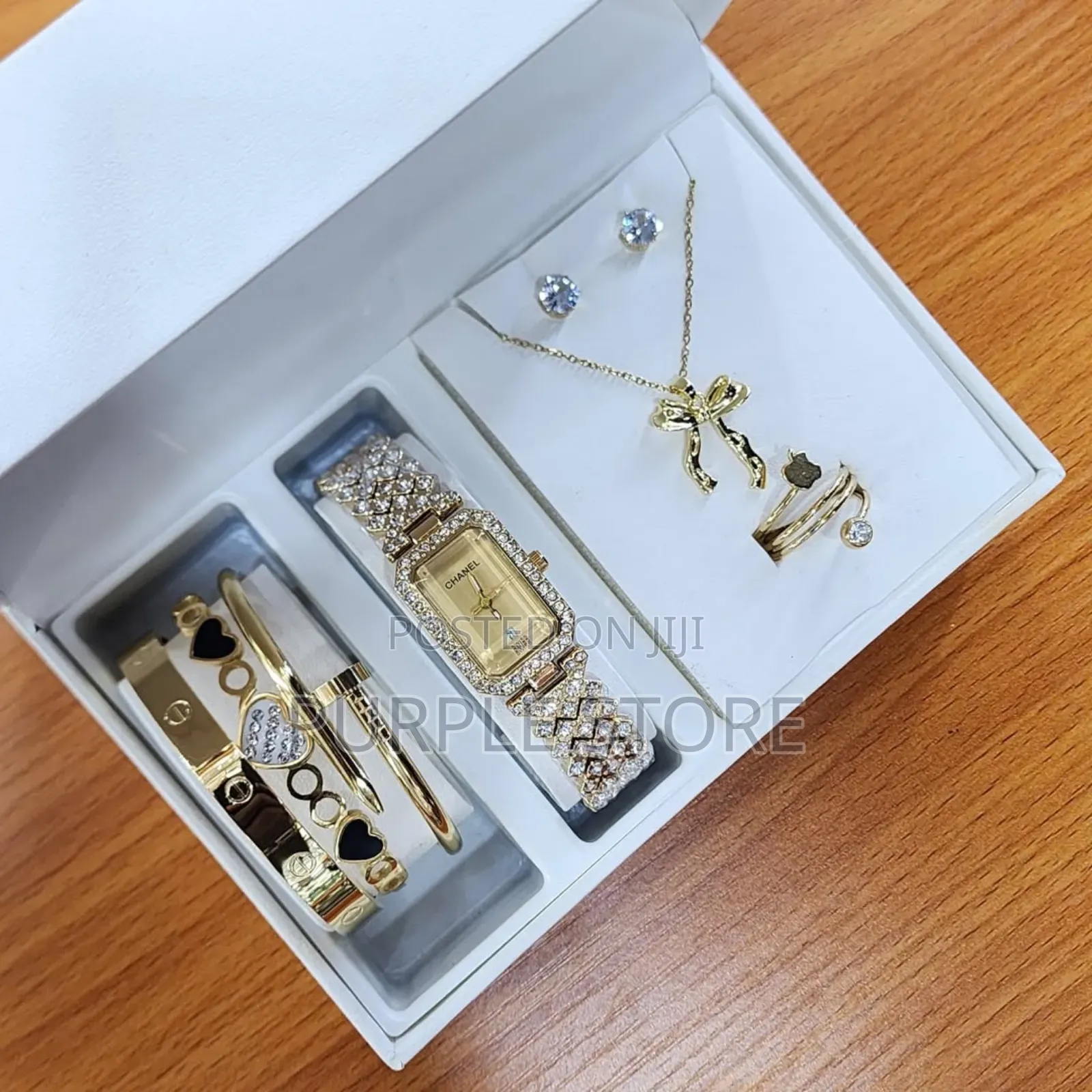 Quality Women's Watch and Jewellery◇Set◇Perfect◇Gift Combo