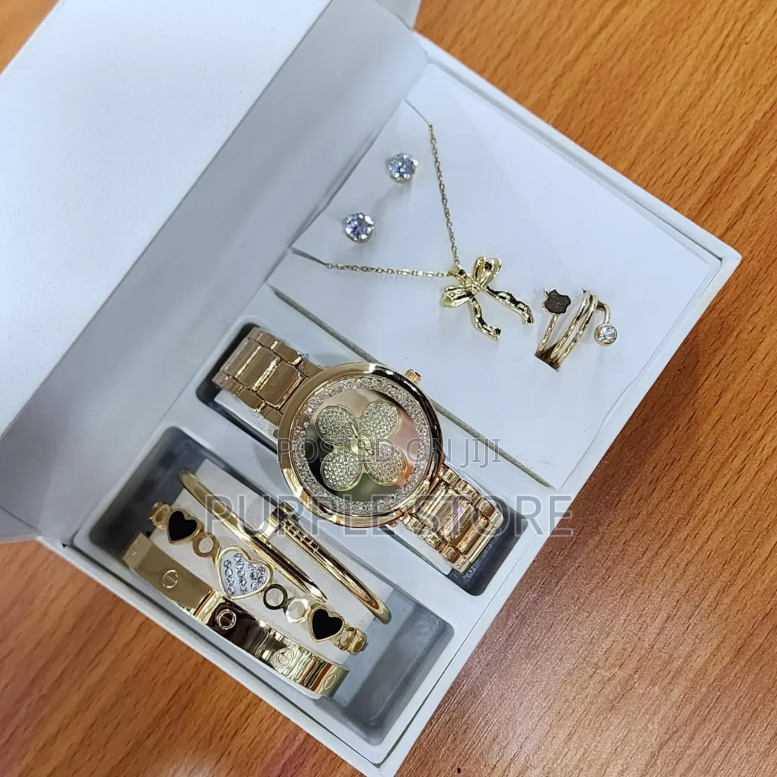 Quality Women's Watch and Jewellery◇Set◇Perfect◇Gift Combo