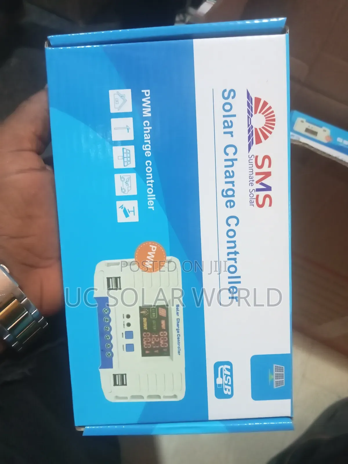 SMS 50A PWM Solar Charge Controller