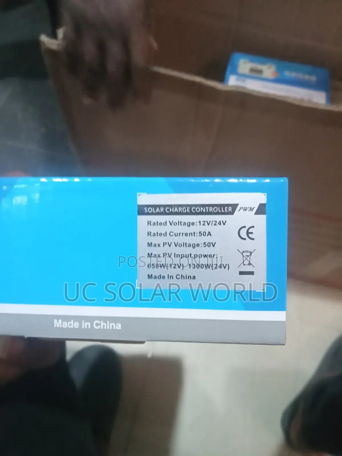 SMS 50A PWM Solar Charge Controller