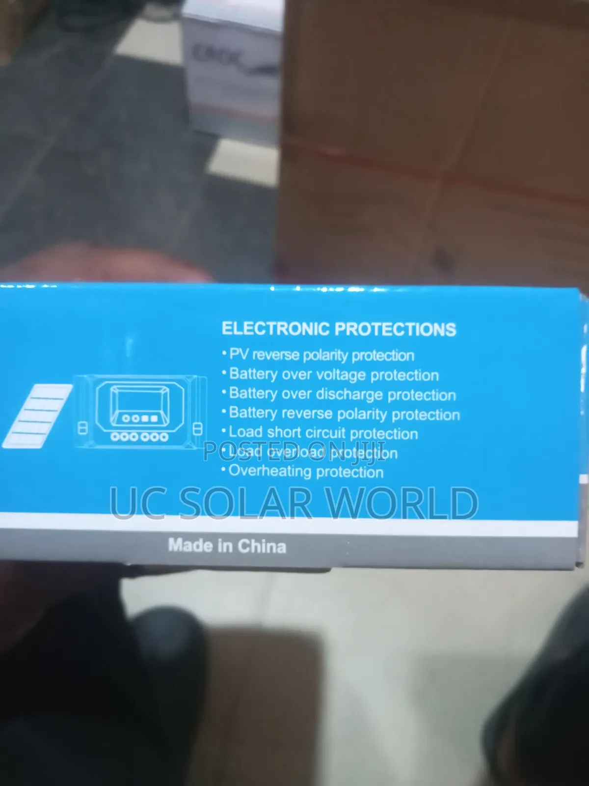 SMS 50A PWM Solar Charge Controller