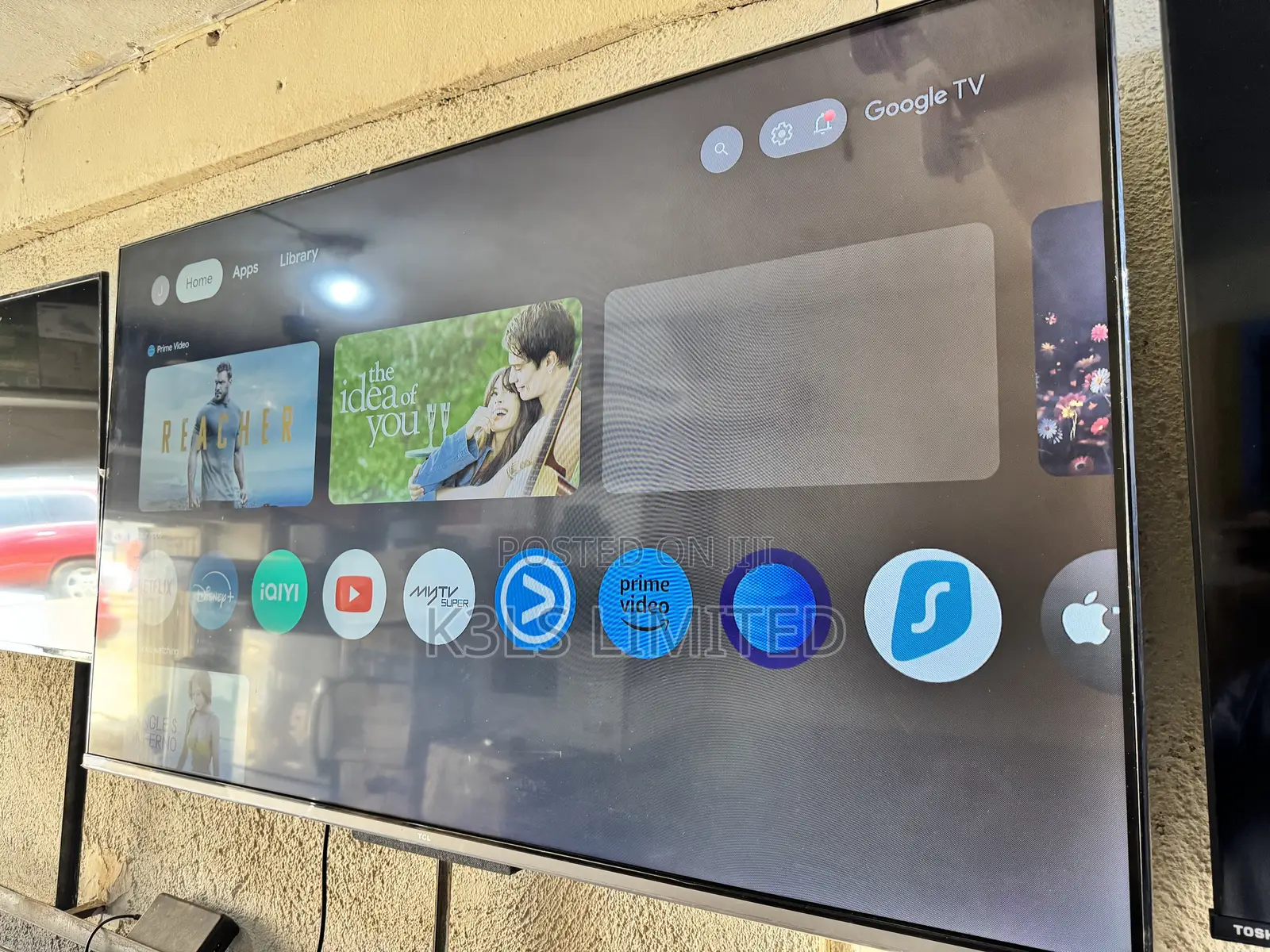 55-Inch Smart TV With HDR, Dolby Vision, and Dolby Atmos