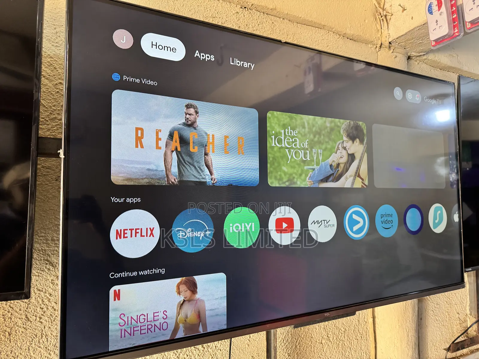 55-Inch Smart TV With HDR, Dolby Vision, and Dolby Atmos