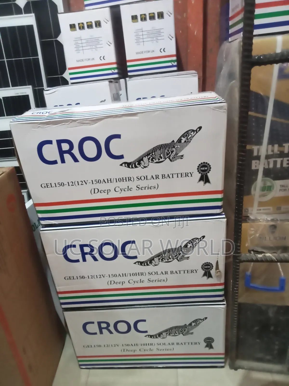 CROC Gel150a 12v Gel Battery