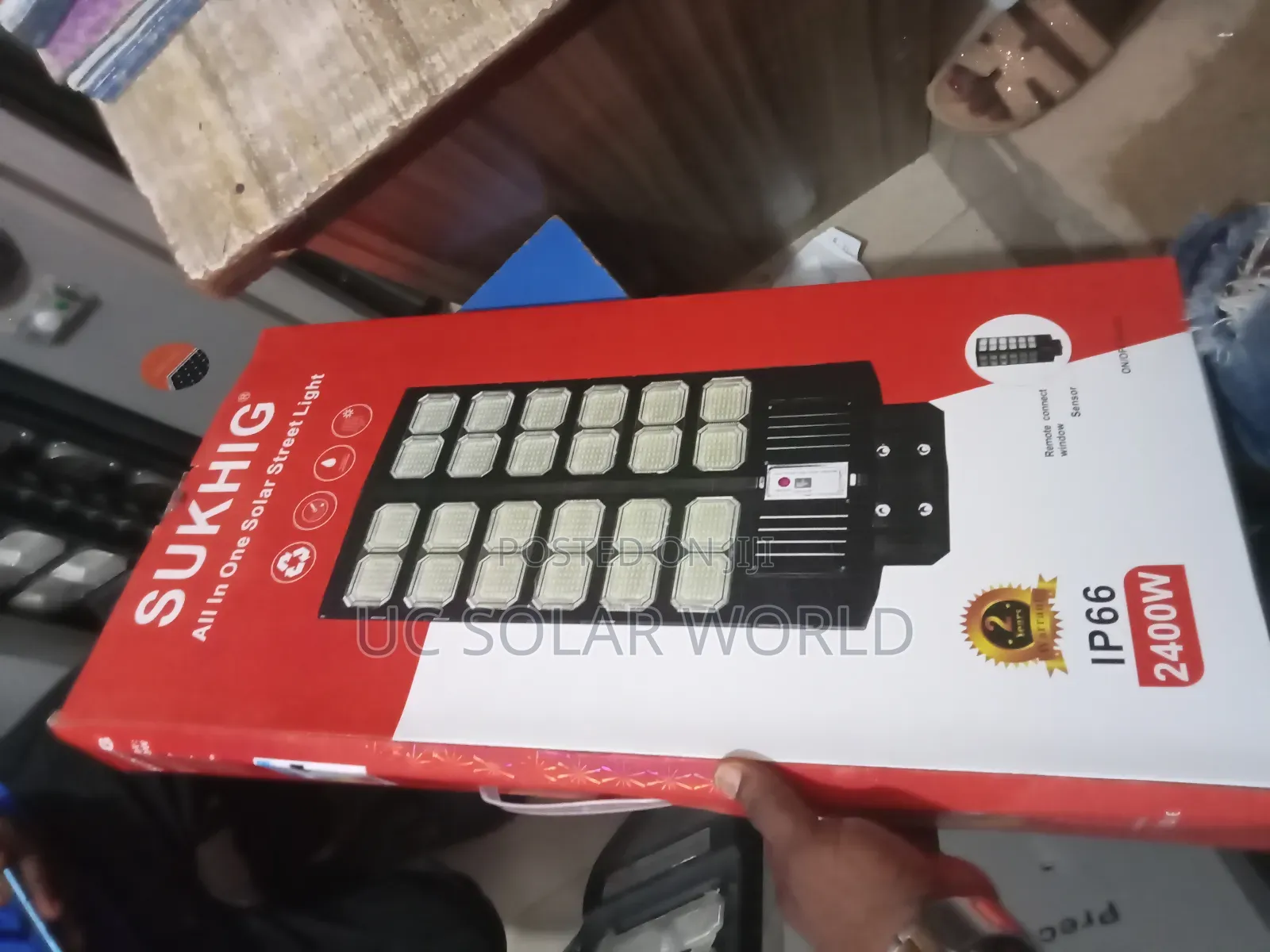 SUKHIG 2400w All in One Solar Street Light