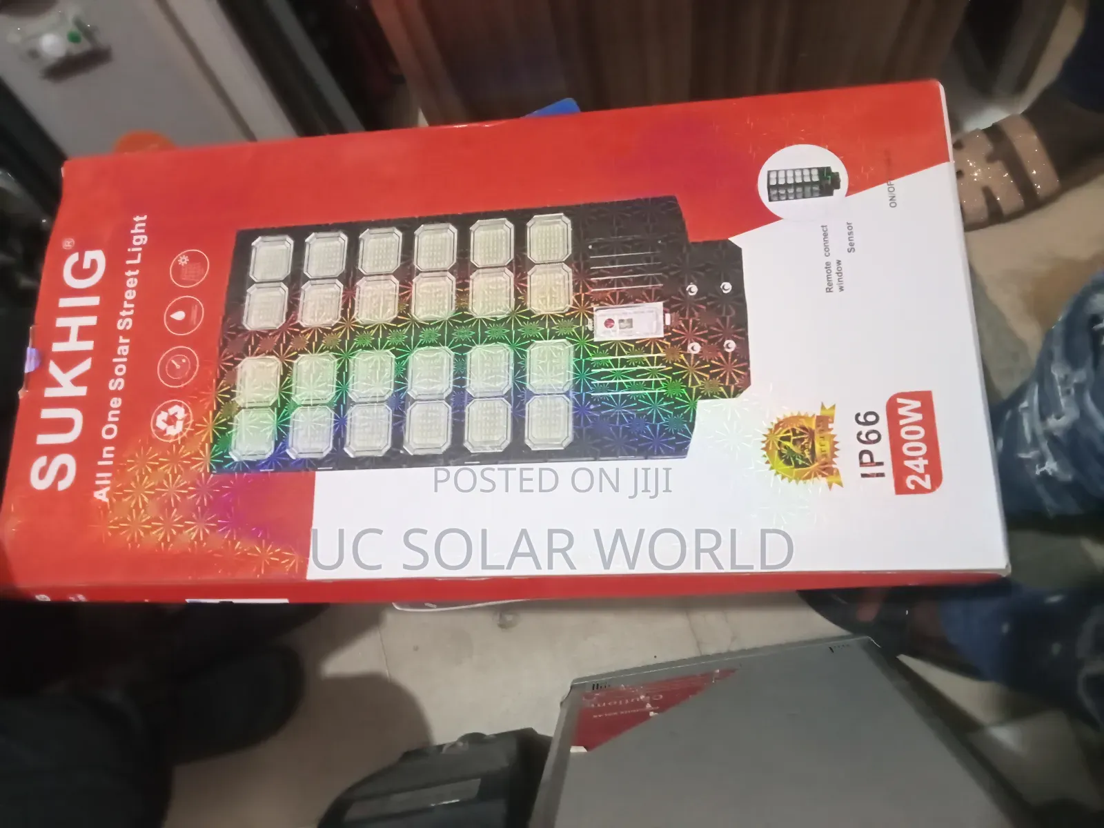 SUKHIG 2400w All in One Solar Street Light
