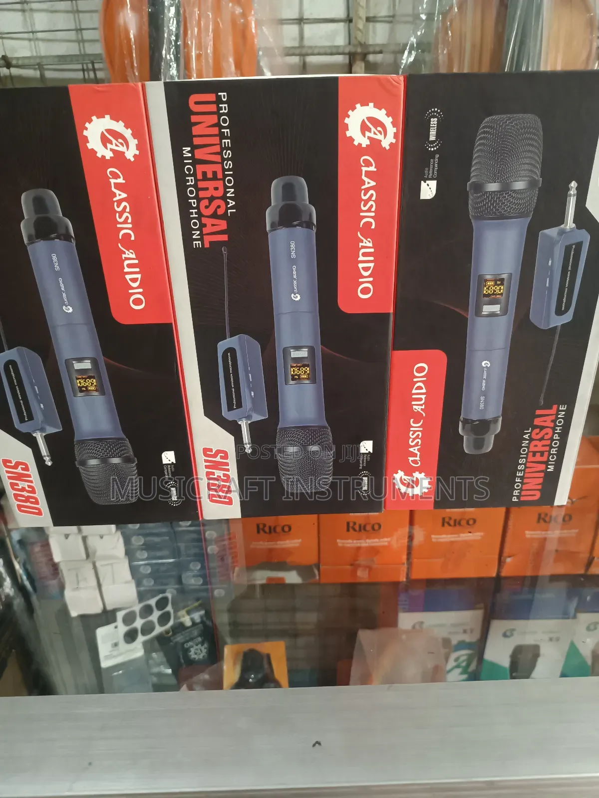 Classic Audio Sn380 Wireless Microphone