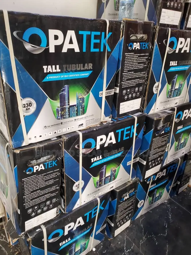 230ah 12v Opatek Talk Tubular Batteries Are Available