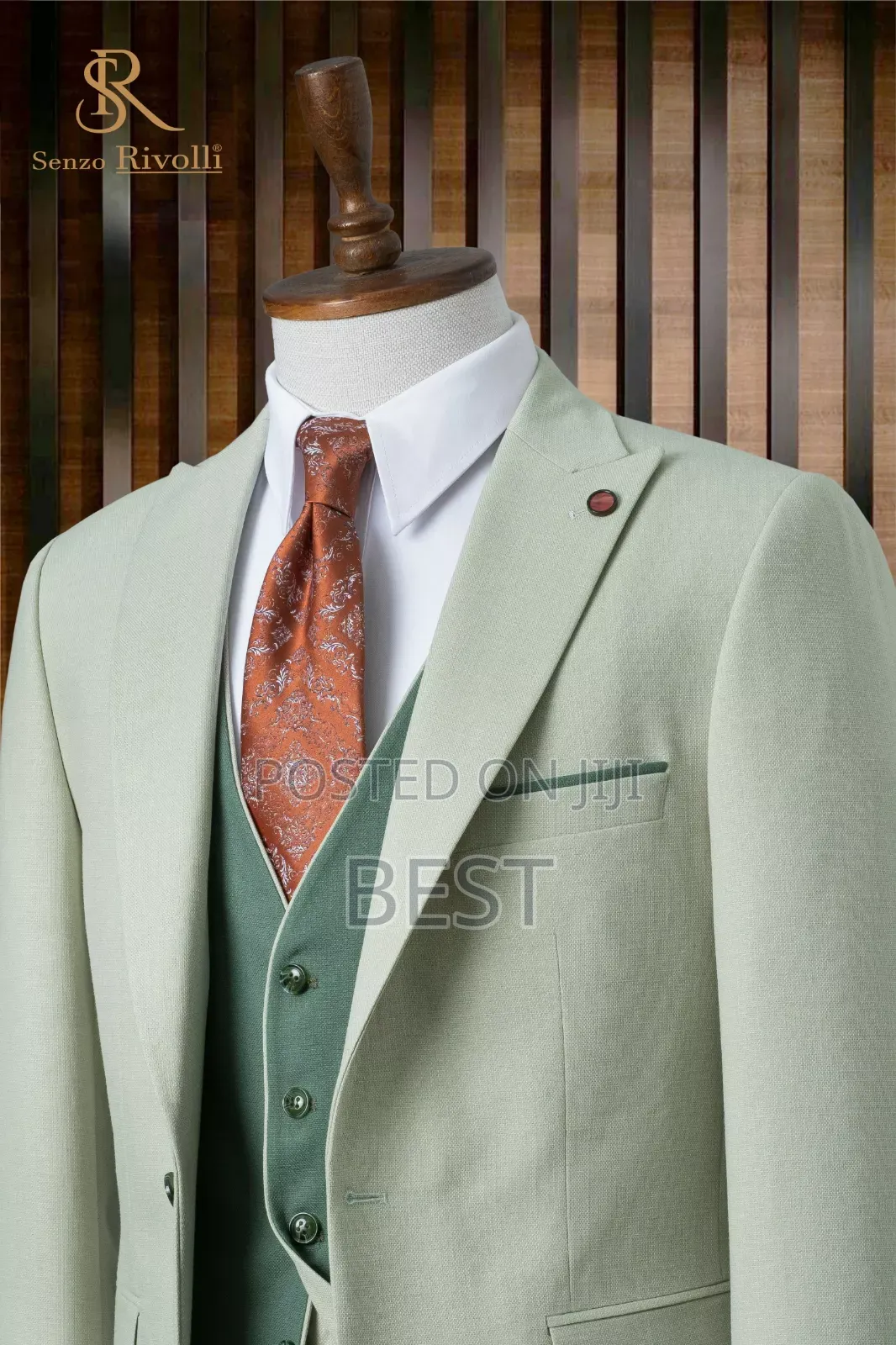 Turkey Double Color 3pis Light Green Suit