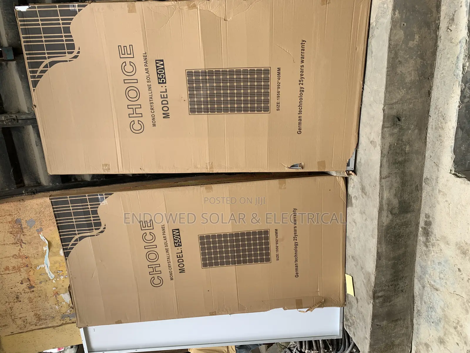 550w 48v Choice Solar Panels Brand New Available in Stock