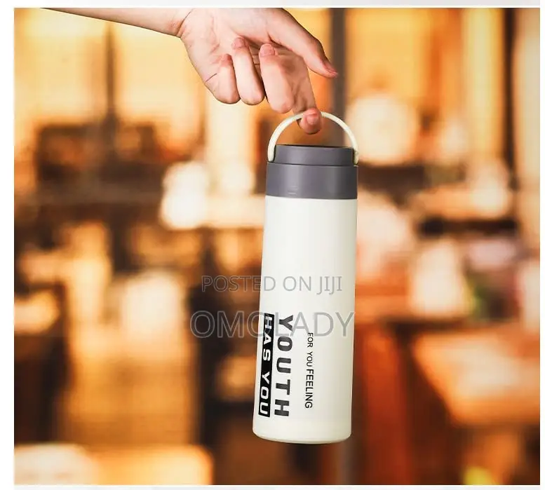 Youth Has You Glass Water Bottle 450ml