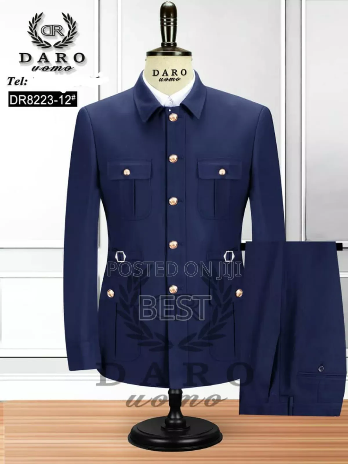 Luxury Safari Suits Av. In 5 Colors