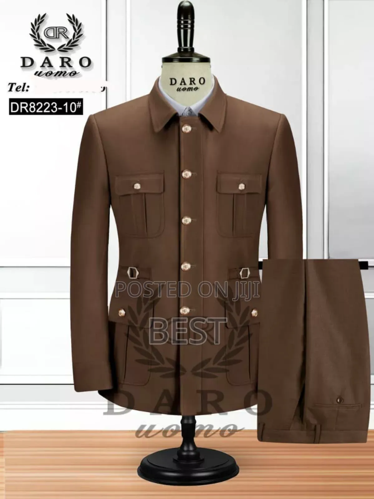 Luxury Safari Suits Av. In 5 Colors
