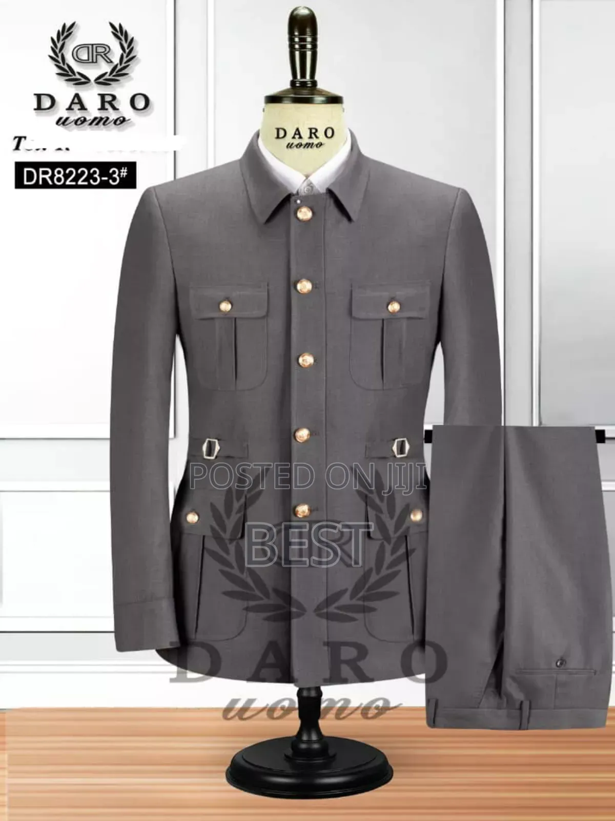 Luxury Safari Suits Av. In 5 Colors