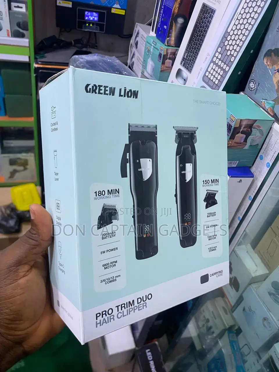Green Lion Pro Trim Duo Hair Clipper