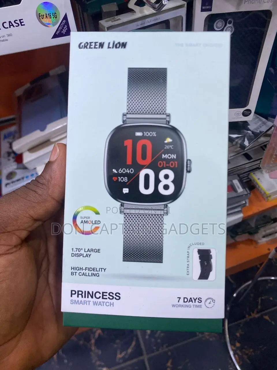 Green Lion Smart Watch PRINCESS