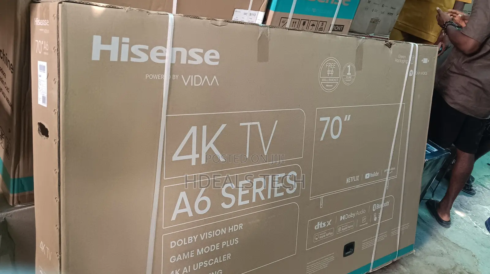 New Arrival- Hisense 70inches Smart TV