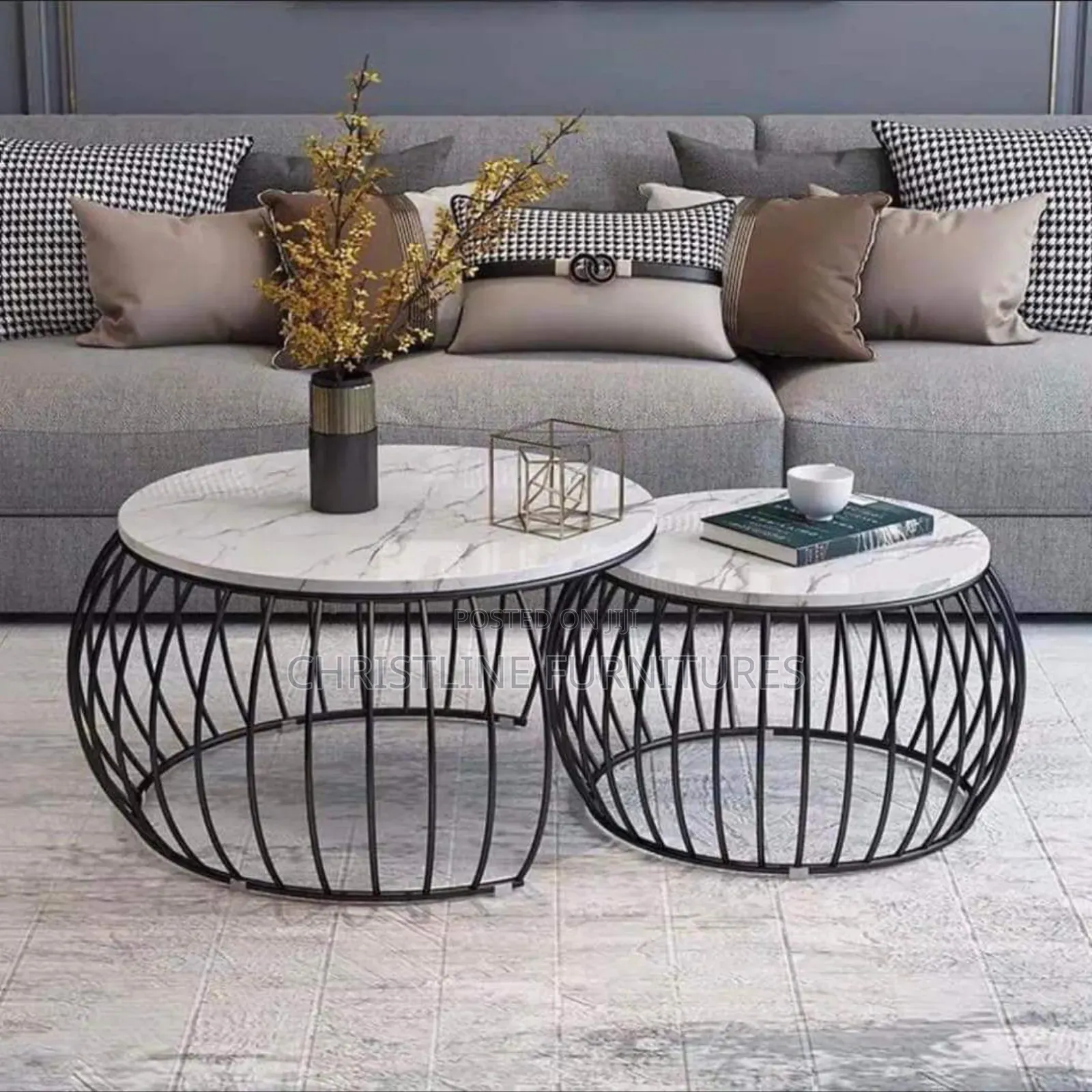 Quality Imported Marble Top Center Table