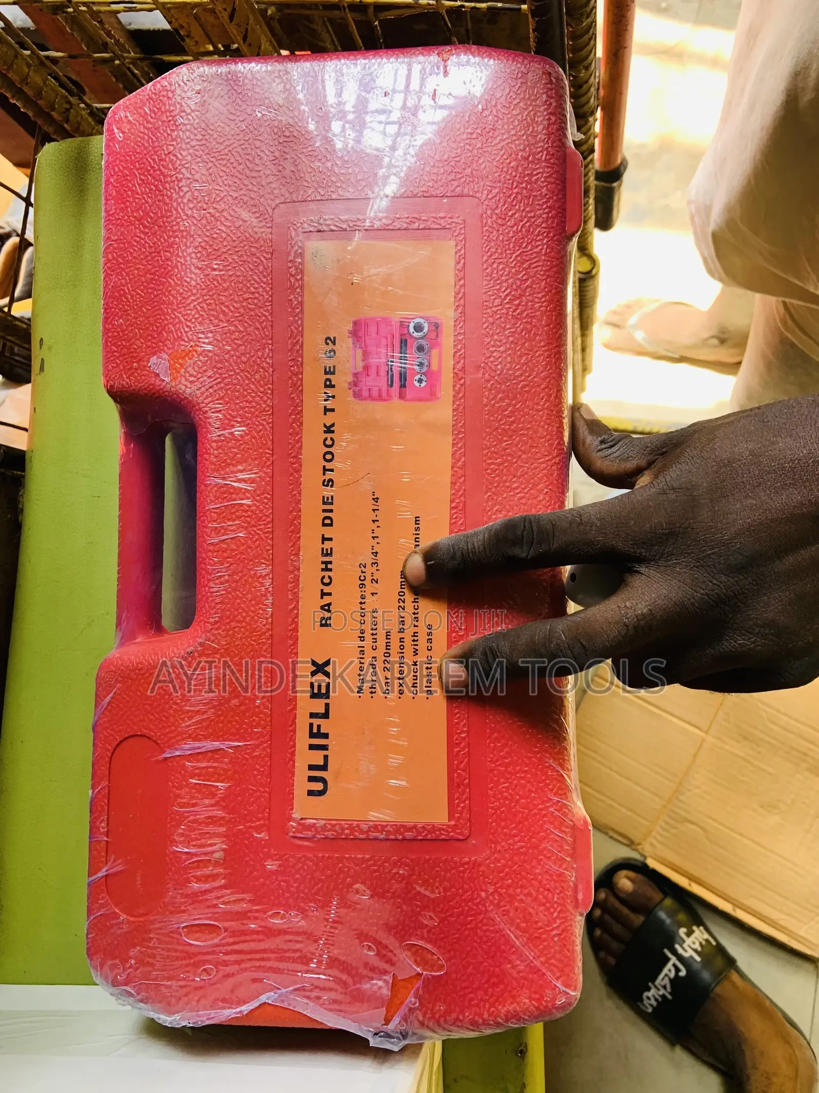 Rachet Dice Threading Dice Set (1/2”, 3/4”,1”,1-1/4”)