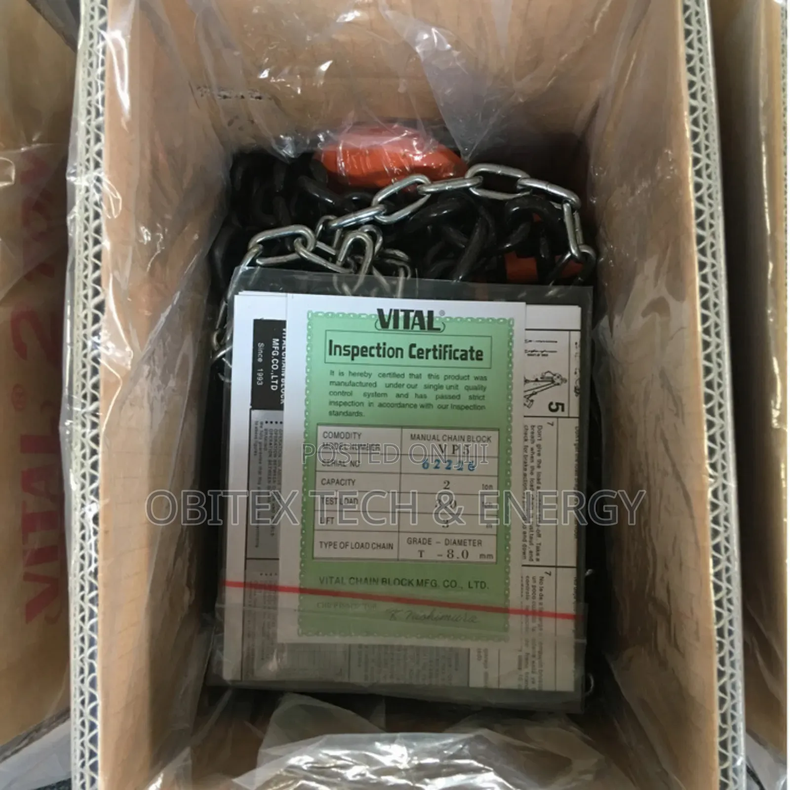 Manual Trolley Chain Hoist – Heavy-Duty Lifting Equipment