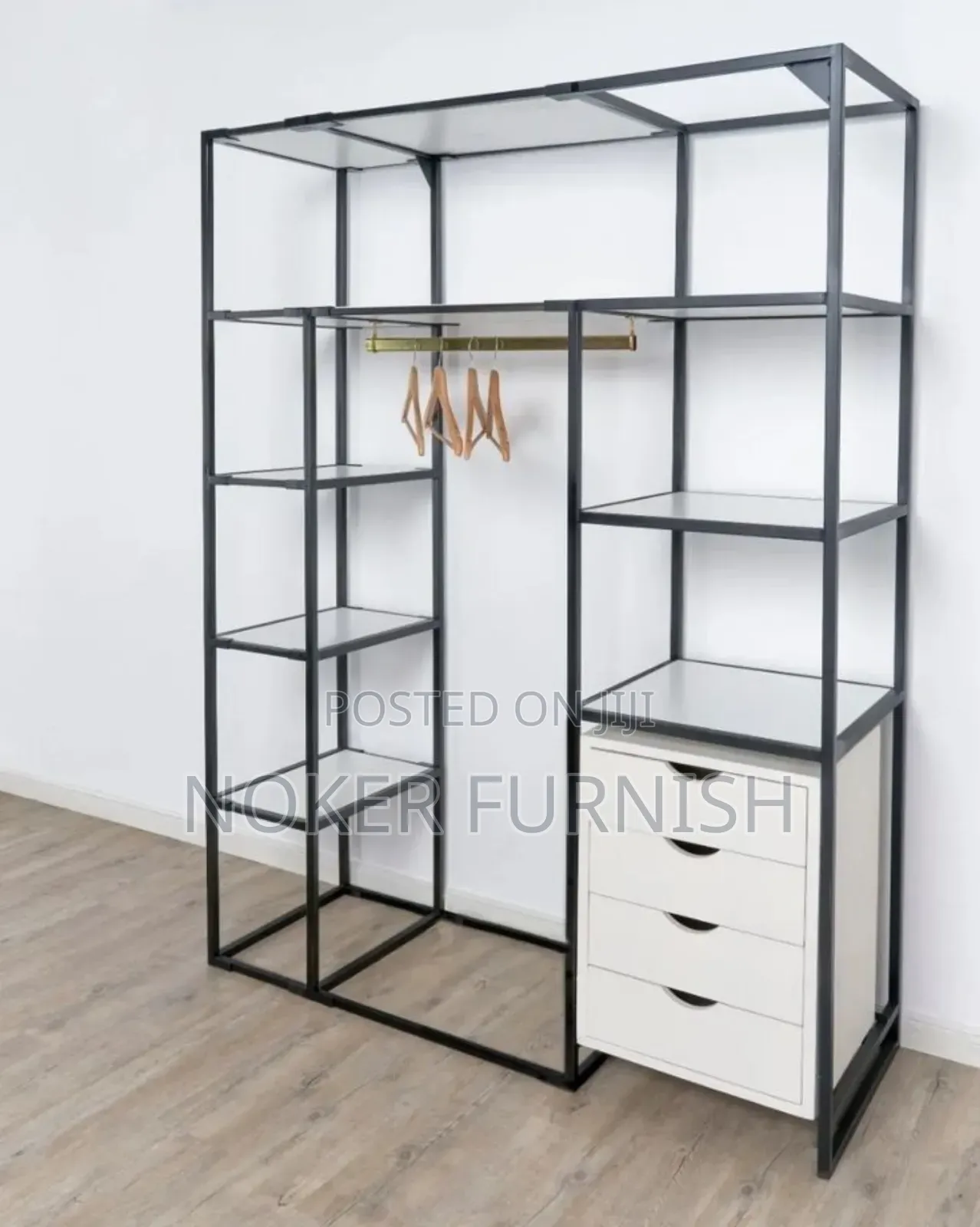 Display Metal Shelves 