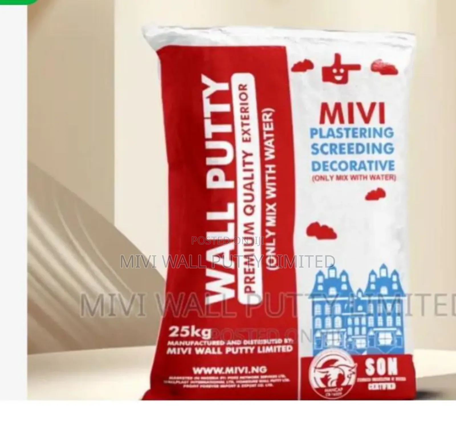 Mivi Screeding Putty Cement