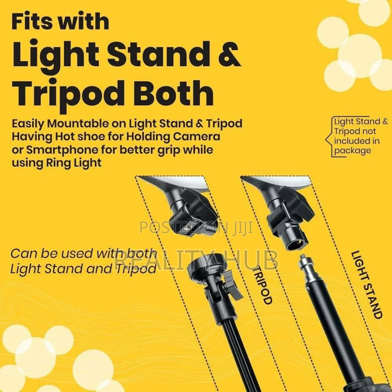 12 Inches Automatic Led Ringlight/Phone Holder